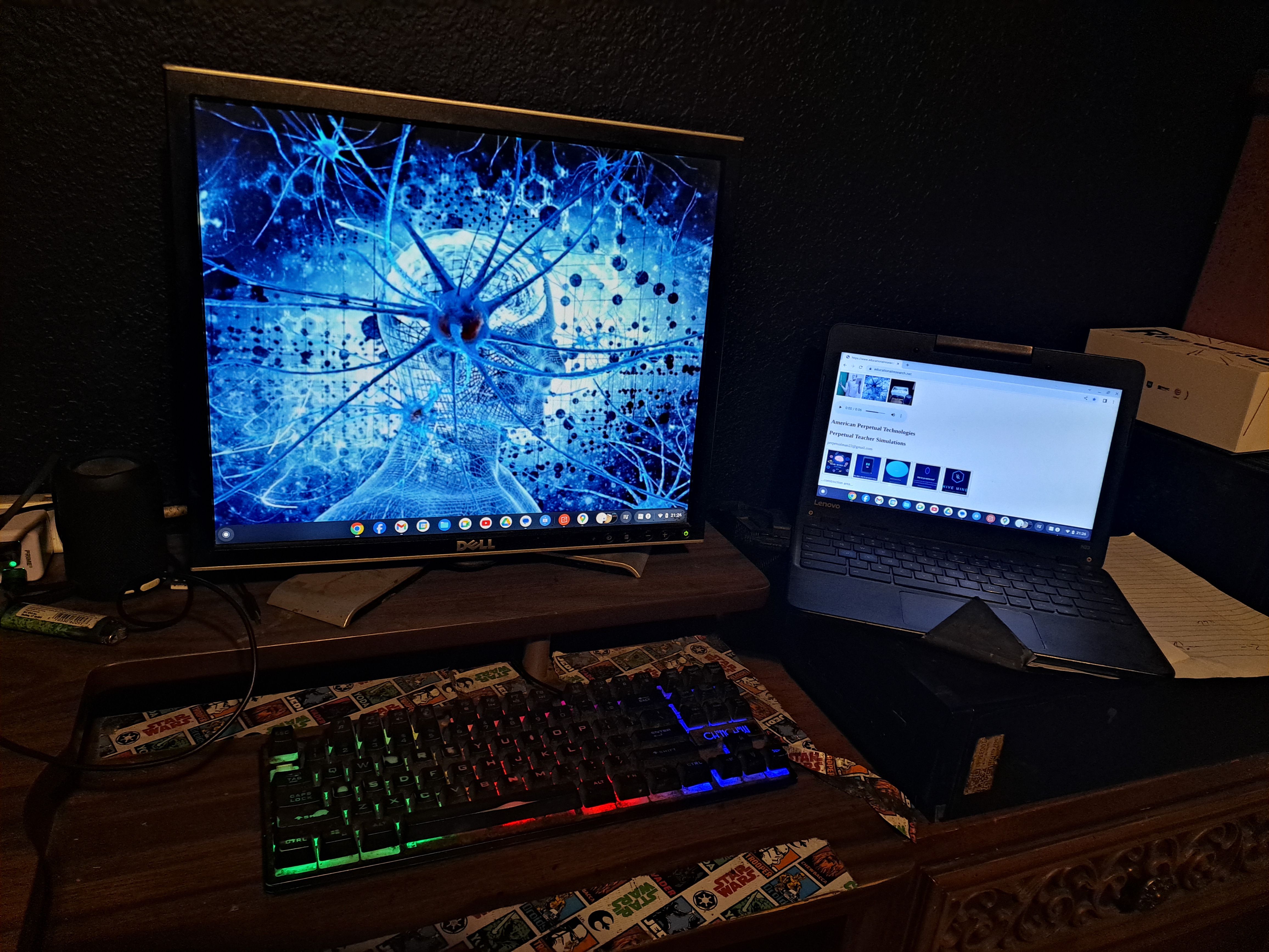 Android thinks its a PC